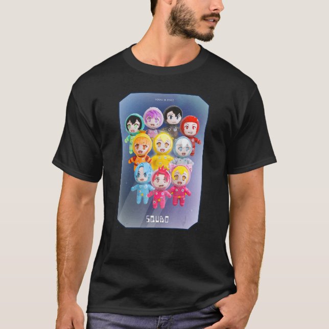 Camiseta Tee De Juegos Para Jugador Con Mini Mystery Space  (Anverso)