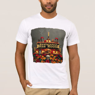 Camiseta Tee de Justicia Indígena Arte de protesta contra