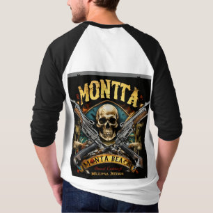 Camiseta "Tee de la banda de rock Skull & Crossbone"