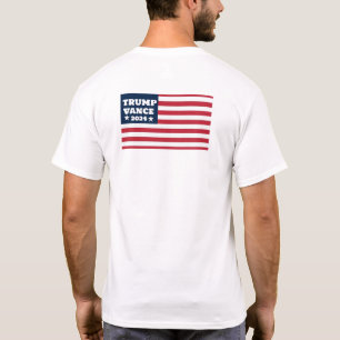 Camiseta Tee de la bandera estadounidense de Trump Vance 20