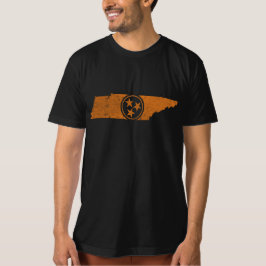 Camiseta Tee de la bandera tennessee de los hombres con pro