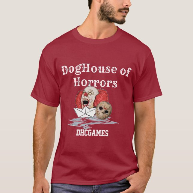 Camiseta Tee de la Casa de los Horrores (Anverso)