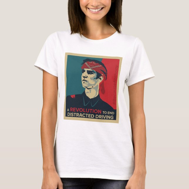 Camiseta Tee de la revolución APB para damas (Anverso)