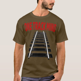 Camiseta Tee de la vía de tren ferroviario