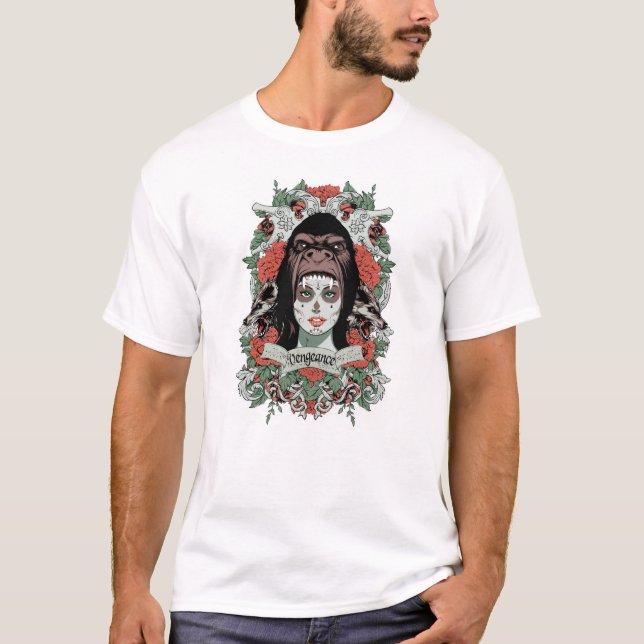 Camiseta "Tee de la vieja escuela - Diseño académico retro" (Anverso)