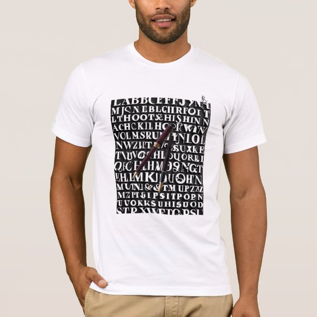 Camiseta Tee de los hombres clásicos y eternos (Anverso)