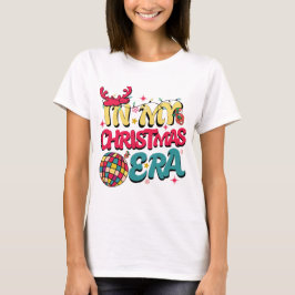 Camiseta Tee de luces de Navidades de camisas navideñas de 