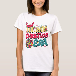 Camiseta Tee de luces de Navidades de camisas navideñas de 