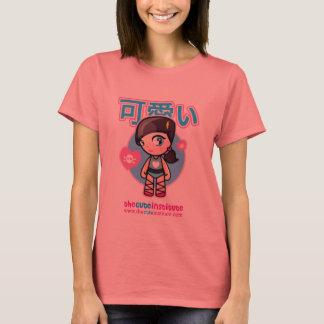 Camiseta tee de manga corta kawaii