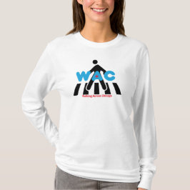 Camiseta Tee de manga larga cruzada WAC