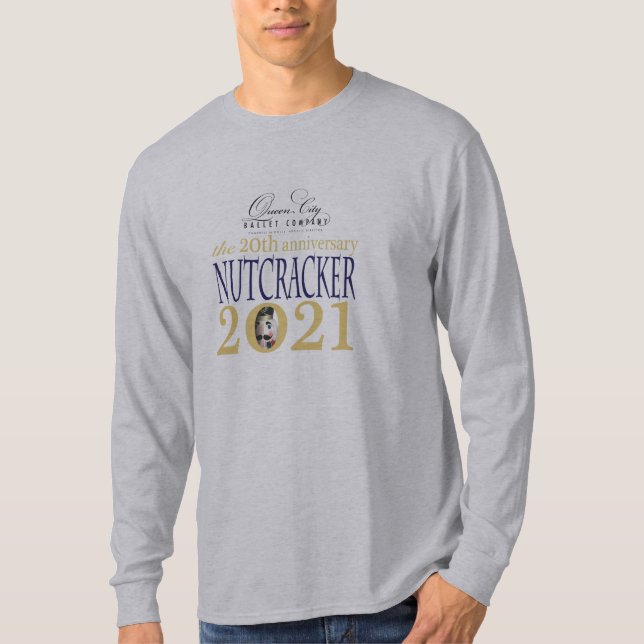 Camiseta tee de manga larga de los hombres (Anverso)