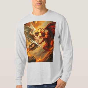 Camiseta Tee de manga larga para los hombres de St Michael
