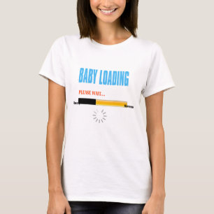 Camiseta Tee de Maternidad de Carga para Bebé, Baby Shower
