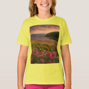 Camiseta Tee de mensajes de armonía y paz