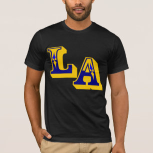 Camiseta ・ Tee de mezcla ecológica del logotipo de LA H de°