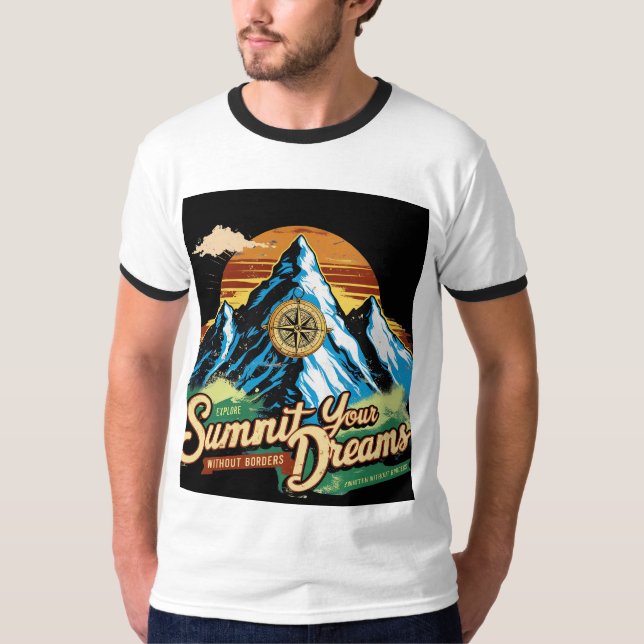 Camiseta Tee de Mountain Explorer (Anverso)