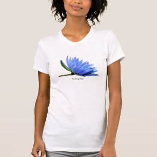 Camiseta Tee de mujer con Lily de Agua Azul