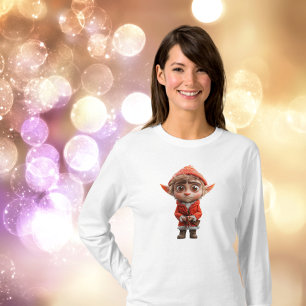 Camiseta Tee de mujeres jóvenes preocupadas