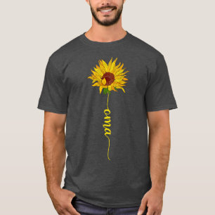 Camiseta Tee de Navidades de Sun Flower Cute Oma Sorority