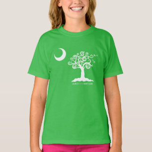 Camiseta Tee de niños con bandera SC de la CTM (verde)