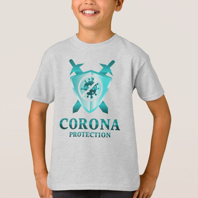 Camiseta Tee de niños COVID-19 (Anverso)