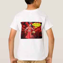 Camiseta tee de niños. Feliz Año Nuevo Chino. panda/hombre