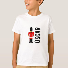 Camiseta Tee de niños personalizables de soldados británico