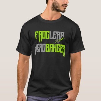 Camiseta Tee de pancartas de rana verde - Delantera