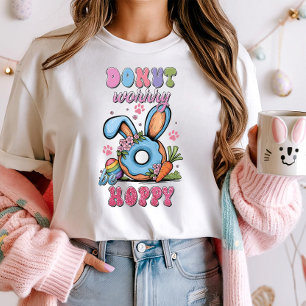Camiseta Tee de Pascua Retro, la preocupación de Donut se a