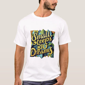 Camiseta "Tee de pasos motivacionales"