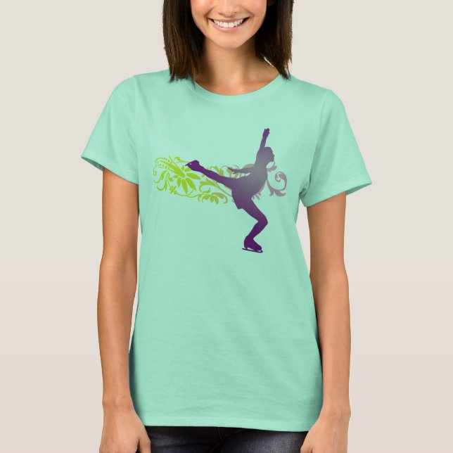 Camiseta Tee de patinaje sobre hielo Axelent (Anverso)