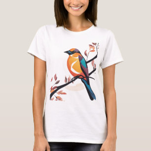 Camiseta Tee de perca contemporánea