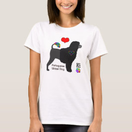 Camiseta Tee de perro acuático de Portugal
