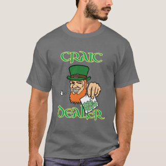 Camiseta Tee de Personalizable Craic Dealer para el Día de