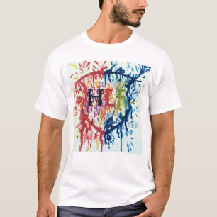 Camiseta Tee de pintura húmeda HLF