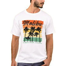 ¡Tee de playa de Malibu Zuma!