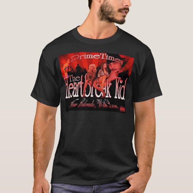 Camiseta Tee de portada del álbum "Heartbreak Kid" (Anverso)