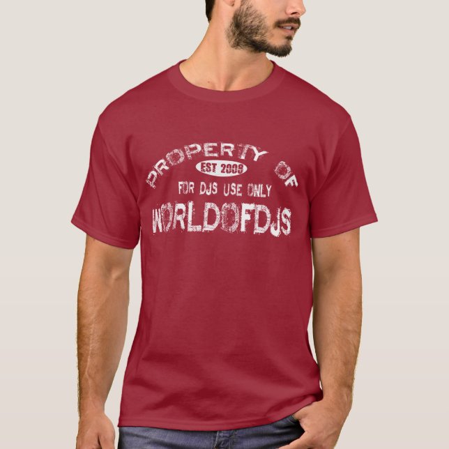 Camiseta Tee de propiedades (Anverso)