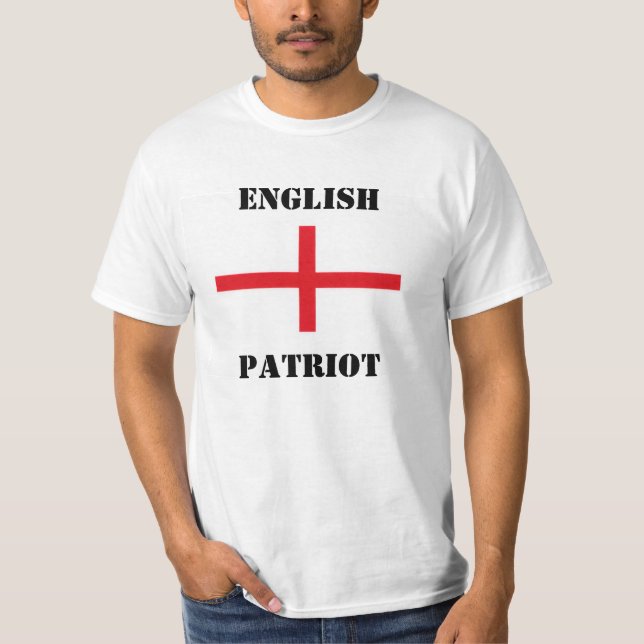 Camiseta Tee de protesta de patriotas ingleses (Anverso)