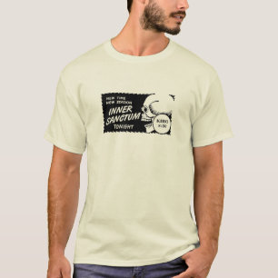 Camiseta Tee de publicidad del cráneo del Sanctum interior