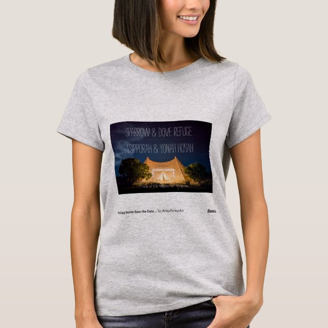 Camiseta Tee de refugio (Anverso)