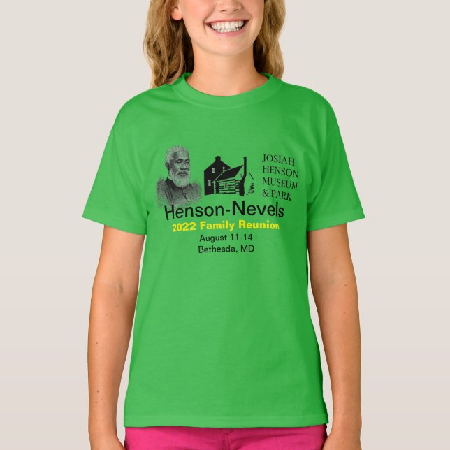 Camiseta Tee De Reunión Familiar De Henson-Nevels 2022 (Anverso)