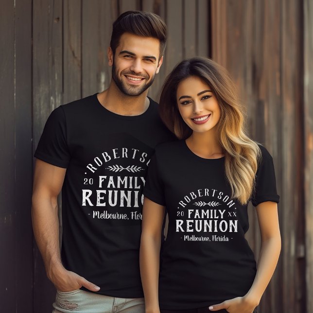 Camiseta Tee de Reunión Familiar Personalizada Rustica Mode (Subido por el creador)