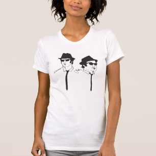 Camiseta Tee de ropa estadounidense de los hermanos Blues
