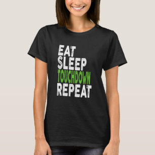 Camiseta Tee de rugby de repetición del toque de sueño