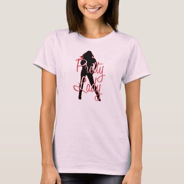 Camiseta Tee de señora Fitted bonito (Anverso)