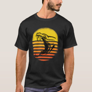 Camiseta Tee de serpiente retro de serpiente veneciana