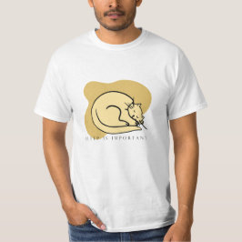 Camiseta Tee de sueño de gato personalizado - Mascota estét