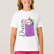 Tee de sueños de unicornio