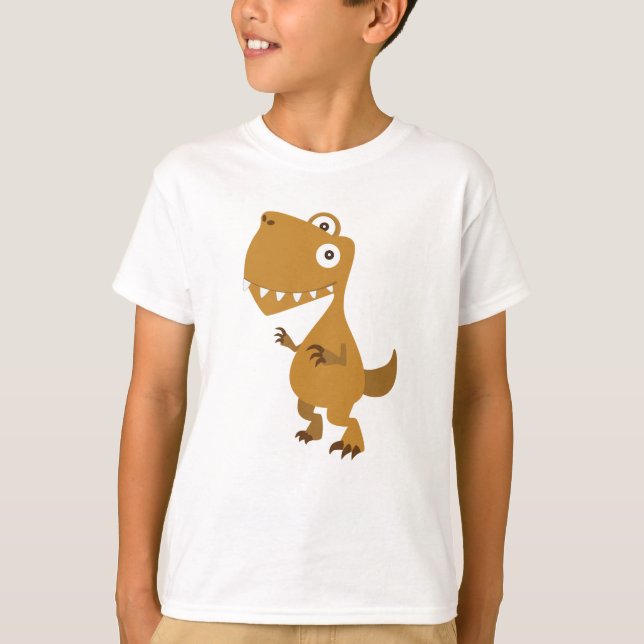 Camiseta Tee de tierras de dinosaurio (Anverso)